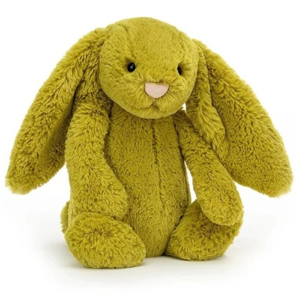 RARE Jellycat Medium Bashful Zingy Bunny BNWT - Picture 1 of 6